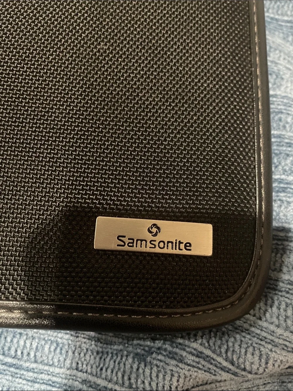 Samsonite Black Tablet Sleeve with Textured Panel
